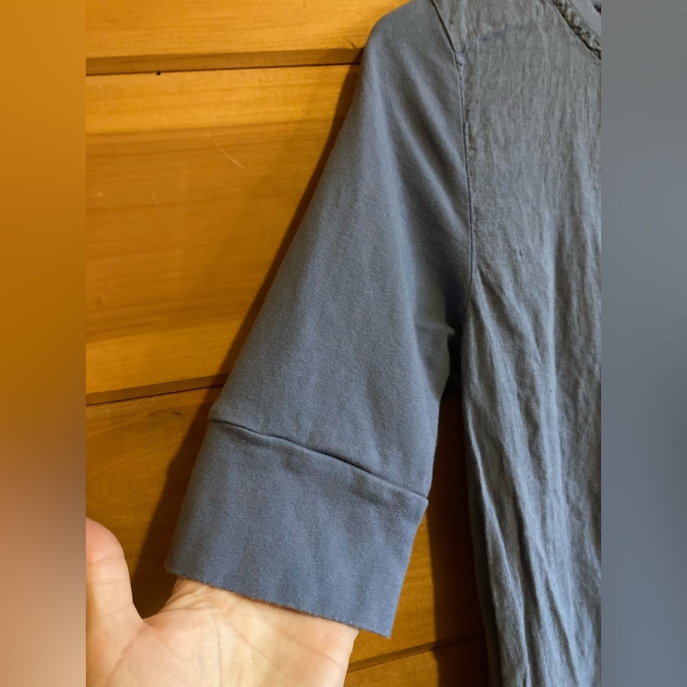 FLAX linen dress SIZE Petite (X-Small) • cornflower blue • NWOT • pockets! 😍 - Picture 5 of 16
